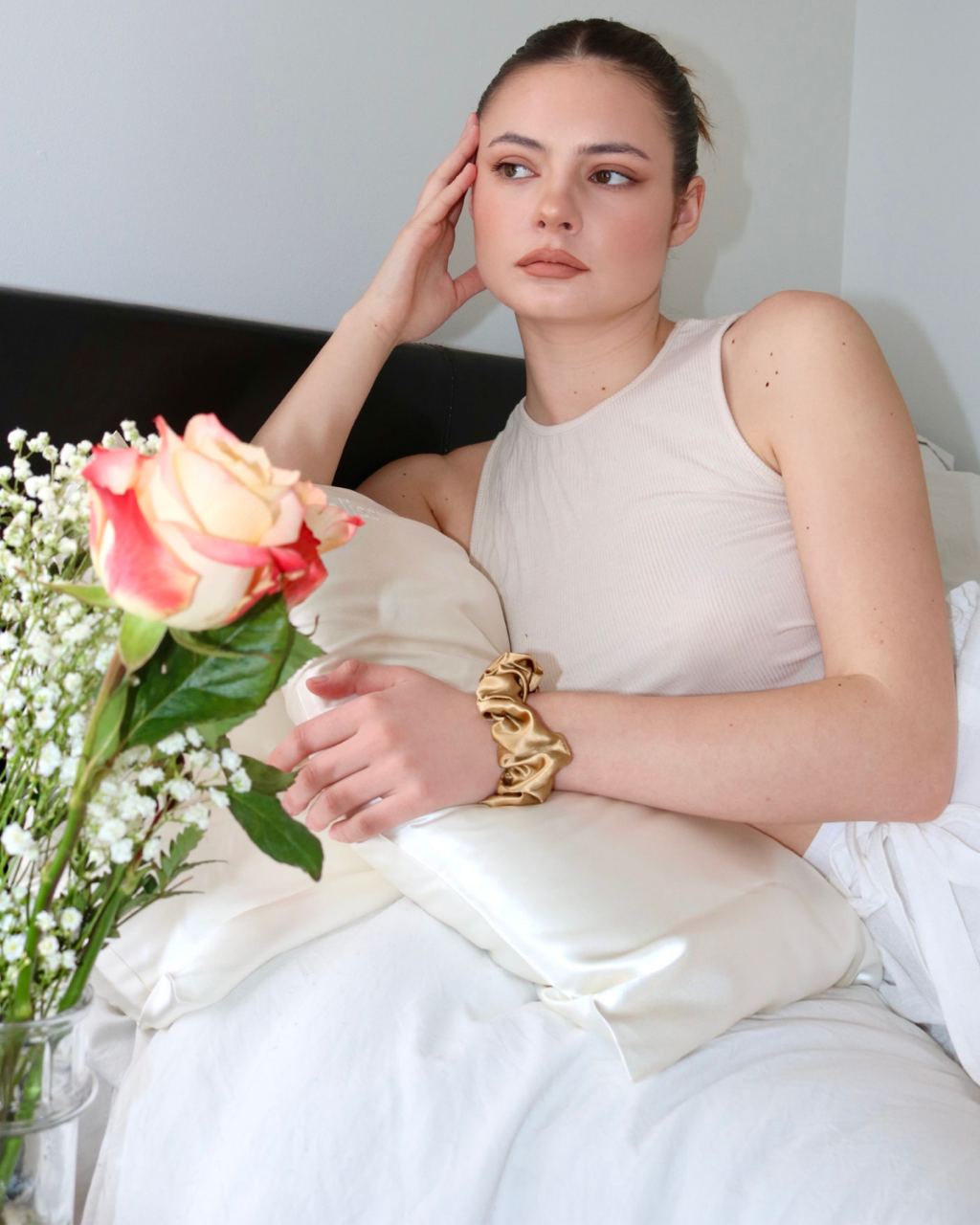 @tael0rmarie partners with Blissy silk pillowcase