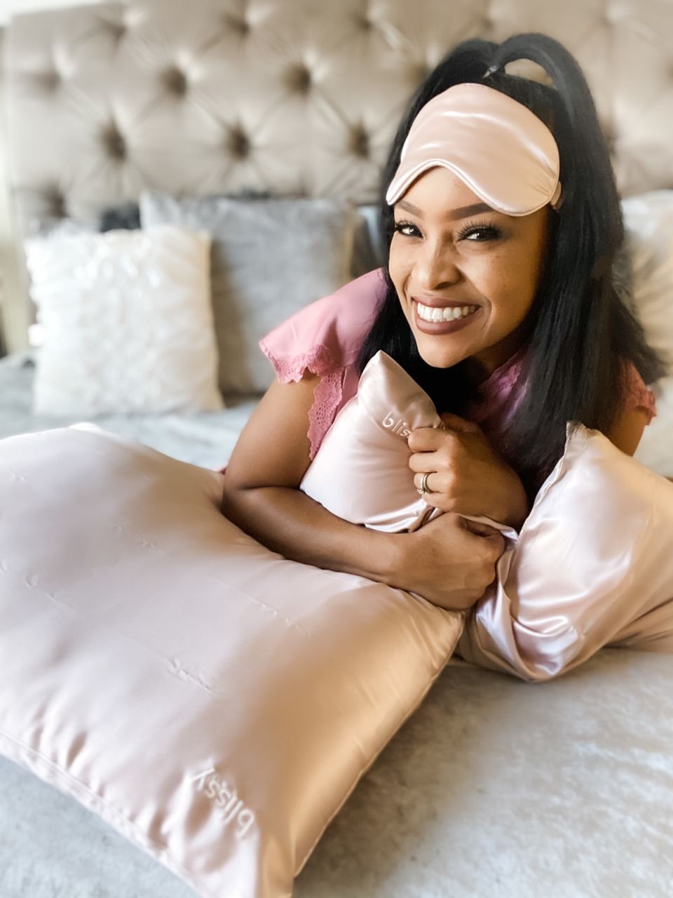 @prostacylockett partners with Blissy silk pillowcase